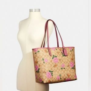 Authentic Coach Reversible Tote